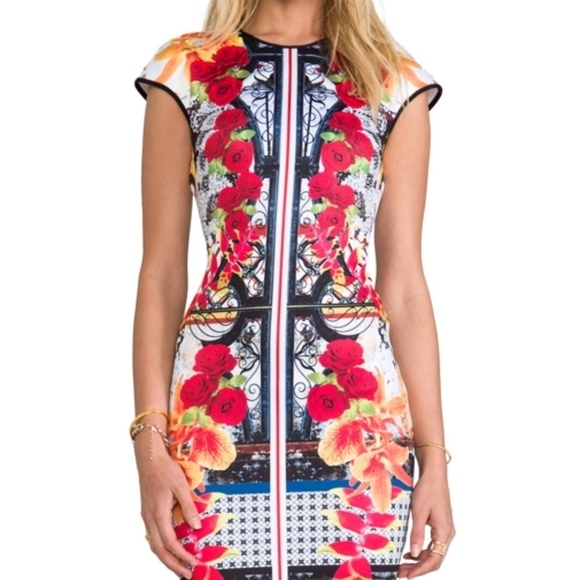 Clover Canyon Cigar Granny Flower Print Dress XS - Picture 2 of 8